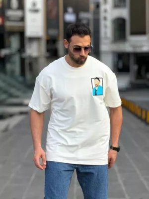 Amarenz nakiş oversize tişört vencent