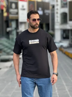 Amarenz nakiş oversize tişört City