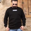 Amarenz Üç İplik Baskılı ön ve arka Sweatshirt DOUBT