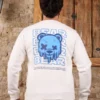 Amarenz Üç İplik Baskılı ön ve arka Sweatshirt BEAR