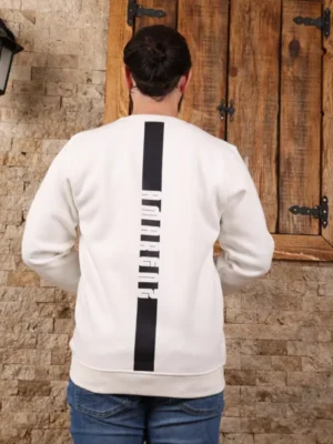 Amarenz Üç İplik Baskılı arka Sweatshirt AMARENZ
