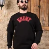 Amarenz Üç İplik Baskılı ön ve arka Sweatshirt ENEMY