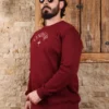 Amarenz Üç İplik Baskılı ön ve arka Sweatshirt CYNOSURE