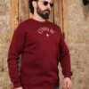 Amarenz Üç İplik Baskılı ön ve arka Sweatshirt CYNOSURE