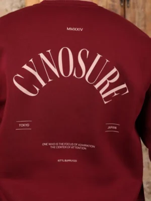 Amarenz Üç İplik Baskılı ön ve arka Sweatshirt CYNOSURE
