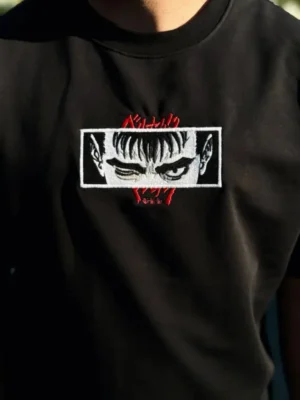 Amarenz nakiş oversize tişört BERSERK